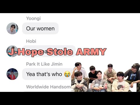 BTS Texts - J-Hope Stole ARMY Killin’ It Girl
