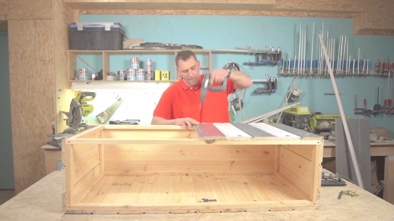 Skrzynia na balkon z siedziskiem