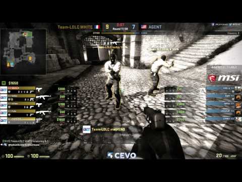 AGENT vs Team LDLC-White Game 2 (CEVO-M CS:GO Season 7) - Helium & HuriKane