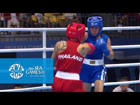 Boxing (Day 1) Women's Flyweight (48kg-51kg) : Bout 5 | 28th SEA Games Singapore 2015