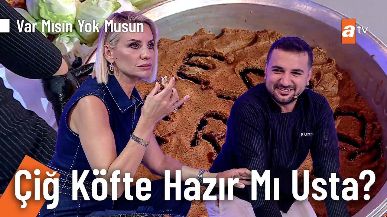 Esra Erol'dan çiğ köfte tadım testi!🍣🍴 - Var Mısın Yok Musun 36. Bölüm @VarMısınYokMusunatv