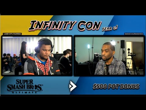 InfinityCON 2019 :Top 8 Winners - Spiral | Ryo (Ike) vs. BlueBeast (Mii Brawler)