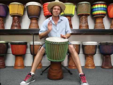 Drumskull Drums & Joshua Strodtman - Ivory Coast Iroko Djembe