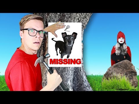 Our Dog Is Missing!  (New Clues Found at Hacker Mansion) Game Master Rescue Video