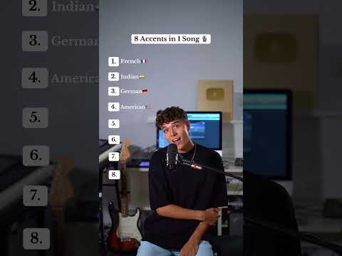 8 Accents in 1 Song!