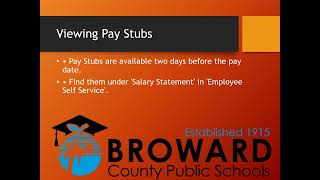 How to Access Broward Schools Pay Stubs & W2s Online