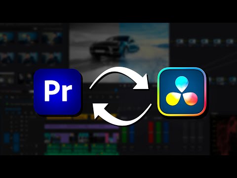 How to Transfer Premiere Pro Projects to Davinci Resolve and Back!