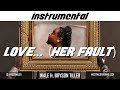 Wale Ft Bryson Tiller Love Her Fault INSTRUMENTAL Reprod