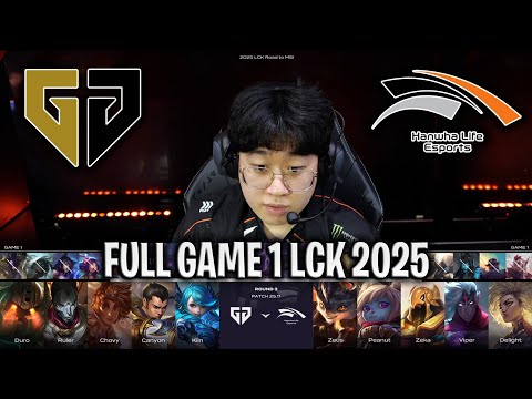 THE CRAZIEST SERIES BEGINS!🔥 - GEN vs HLE GAME 1 LCK ROAD TO MSI | GENG vs HANWHA LIFE G1 LCK 2025
