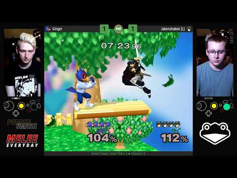 Hold That L 4 - Ginger (Falco) vs Jakenshaken (Marth) - Grand Finals