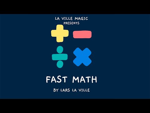 La Ville Magic Presents Fast Math By Lars La Ville (Trailer)