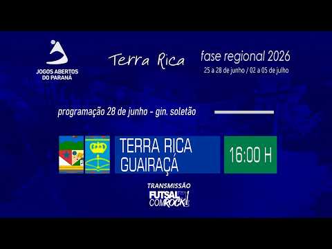 TERRA RICA X GUAIRAÇÁ  - JAPS REGIONAL MASCULINO