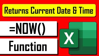 How to Use NOW Function in Excel