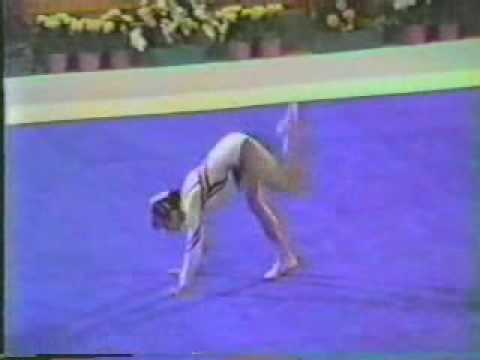 Mihaela Stanulet 1984 Olympics Optionals Floor