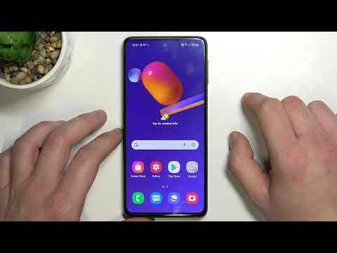 How to Turn On / Turn Off App Drawer on SAMSUNG Galaxy M31s // App Screens