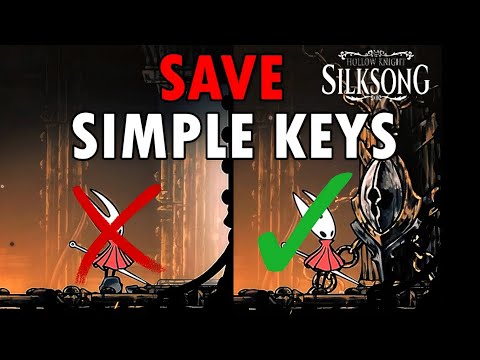 How To Go Secrets Area Without Using Simple Key, Hollow Knight Silksong!