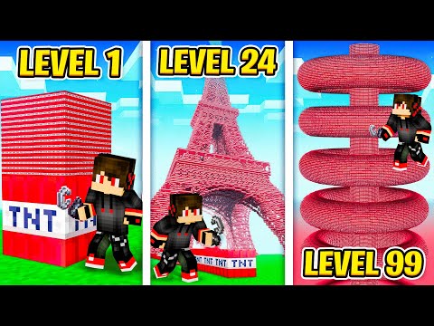 THIS TNT IS TOO OVERPOWERED in Minecraft!