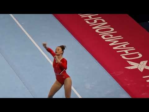 Morgane Osyssek 🇫🇷 - Floor - 2022 European Championships
