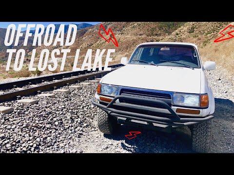 FJ80 LANDCRUISER OFFROAD. Taking my 80 series land cruiser, 5th Gen 4Runner Offroad to Lost Lake