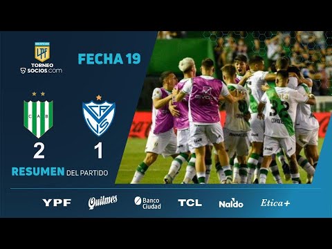 #TorneoSocios | Fecha 19 | resumen de Banfield - Vélez