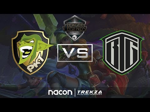 BLACKTHORN G.vs PKT- #LigaLoL - Mapa 2- Jornada 3 - T1