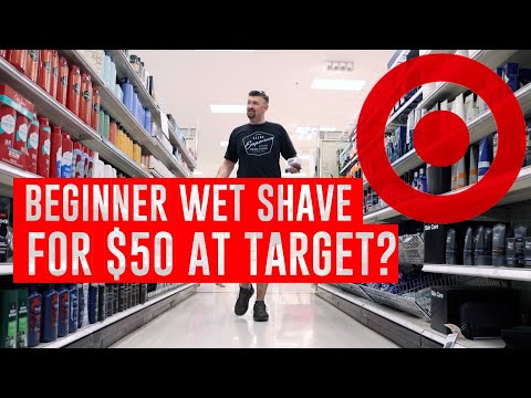 Can a Beginner get a Great Safety Razor Wet Shave at Target?! Bevel, Van Der Hagen, Harry's Oh My!