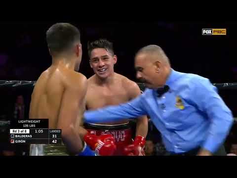 Karlos Balderas vs Rene Tellez Giron - 12/21/19 (fight #10)