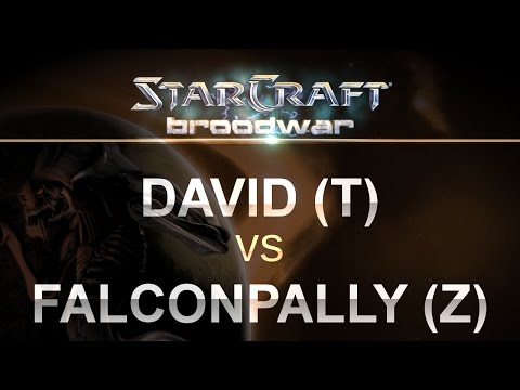 StarCraft - Brood War - David (T) v FalconPally (Z) on Lost Temple