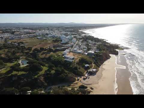 Дрон\Praia Maria Luiza Algarve  Portugal