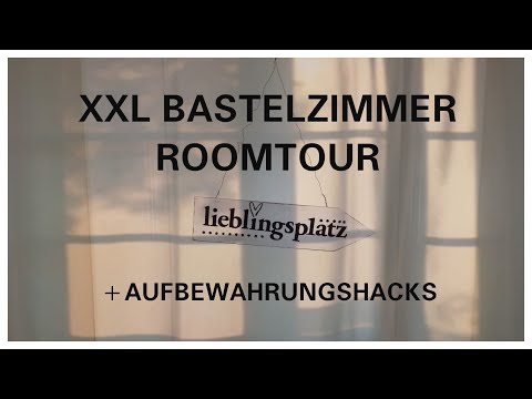 MEIN BASTELZIMMER TEIL 2 | ROOMTOUR #2 | CRAFTROOMTOUR | ORGANISATION FÜRS BASTELZIMMER