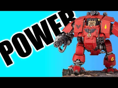 Redemptor Dreadnought is POWERFUL | warhammer 40k space marine unit review