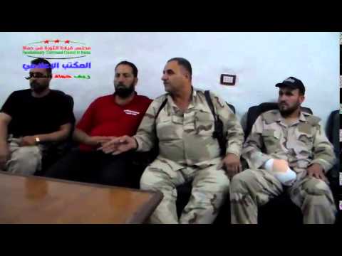 مقابلة مع العميد أحمد بري قائد المجلس العسكري في حماة