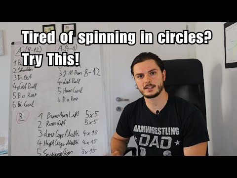 Daniel's Beginner Armwrestling Strength Program - Linear Progression (Full Routine)