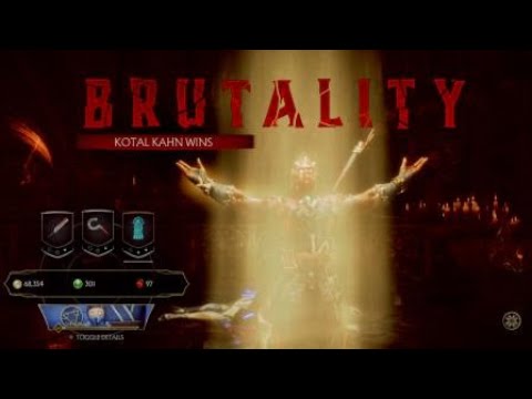 MK11 - Kotal Kahn "Taste of Blood" BRUTALITY