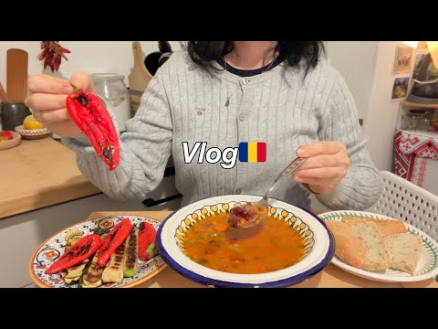 Life in Romania: Snowy Days in - C° Home Cooking Comfort Food, a Realistic Vlog