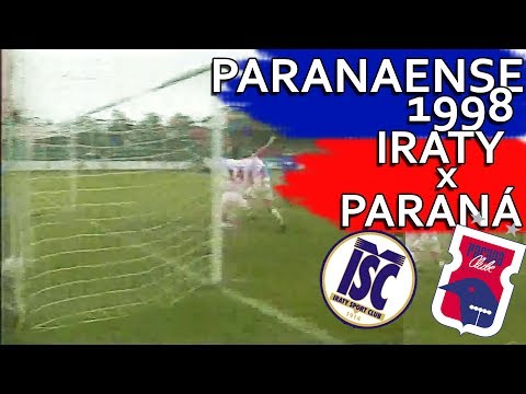 Gols Iraty 1 x 1 Paraná Clube - Paranaense 1998 (26/04/1998)