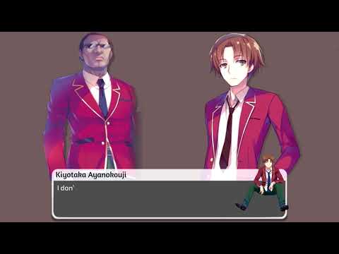 Classroom Of The Elite Fan Made Visual Novel Showcase