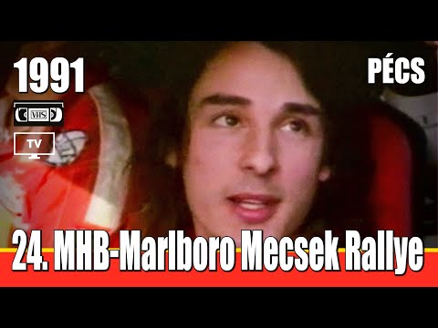 24. MHB-Marlboro Mecsek Rallye 1991.  TS  -  RallyeShop.hu