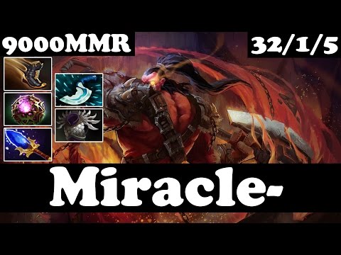 Miracle- 9011 MMR Plays Axe Vol 3 - Ranked Gameplay - Dota 2