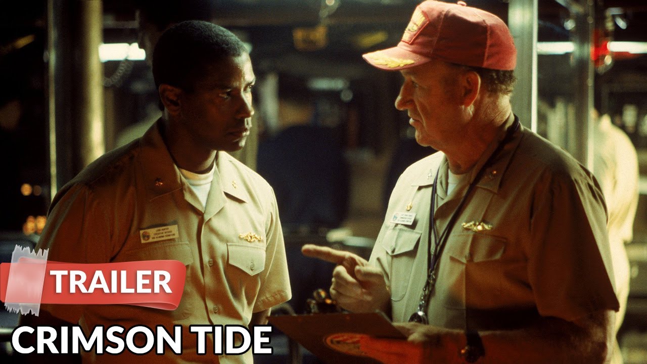 5 بهترین فیلم اصلی ویدیویی قبل از عزیمت این ماه منتشر می شود تریلر Crimson Tide (1995) | ژن هاکمن | دنزل واشنگتن - یوتیوب
