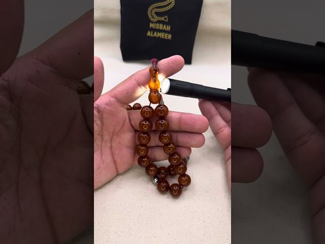 سبحه فاتوران ألماني لون بني رسمي يشف