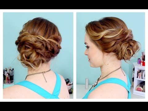 Quick Side Updo for Prom! (or Weddings! :D)