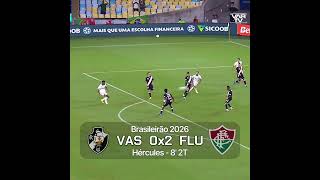GOL DO FLUMINENSE | HÉRCULES | VASCO 0X2 FLUMINENSE | BRASILEIRÃO 2026 | 18/03/2026