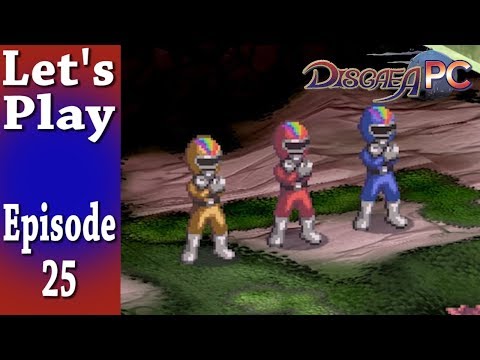 Disgaea PC Blind [25] Potent Power Prism Rangers!