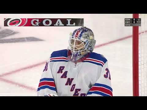 Carolina Hurricanes vs New York Rangers - Round 2 - Game 1 - OT Winning Goal