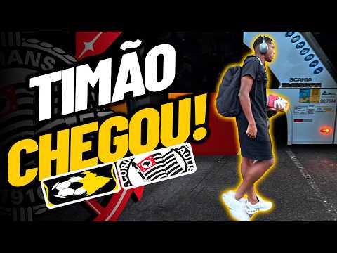 SEM MEMPHIS DEPAY, GUSTAVO HENRIQUE E BIDON CORINTHIANS DESEMBARCA EM SÃO BERNARDO