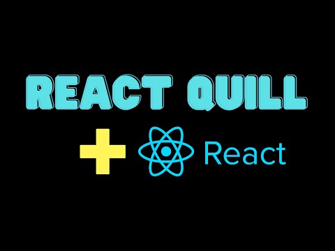 Creating a Text Editor using React Quill