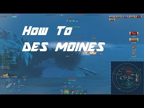 I thought this ship was supposed to be bad - Des Moines Commentary [166k damage in 14min]