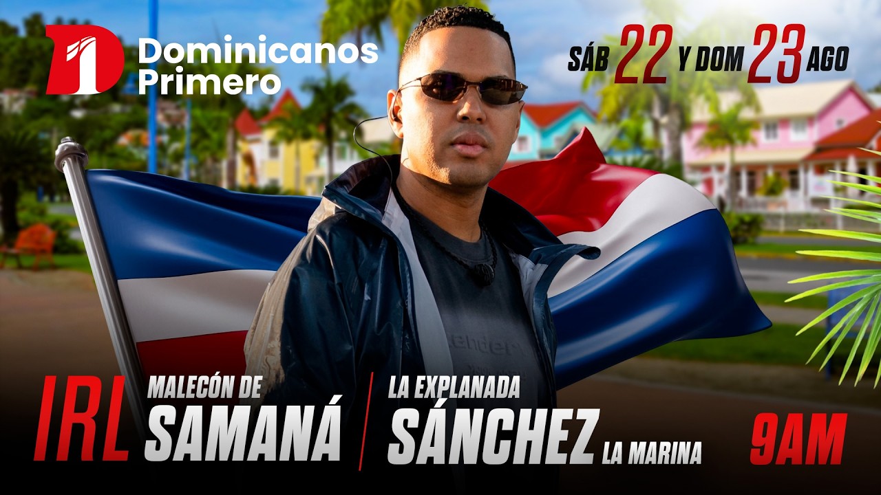 ALOFOKE LLEGA CON DOMINICANOS PRIMERO EN SAMANA, LAS TERRENAS Y SANCHEZ