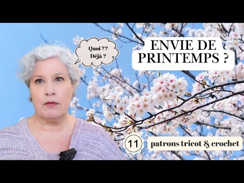 Longing for spring? Selection of 11 knitting & crochet patterns